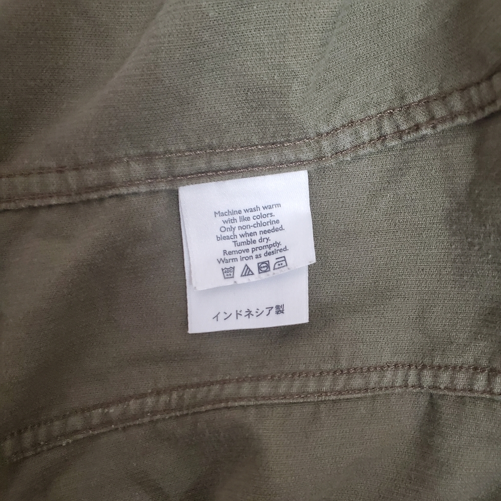 Eddie Bauer Green corduroy jacket cottage core - Picture 5 of 8